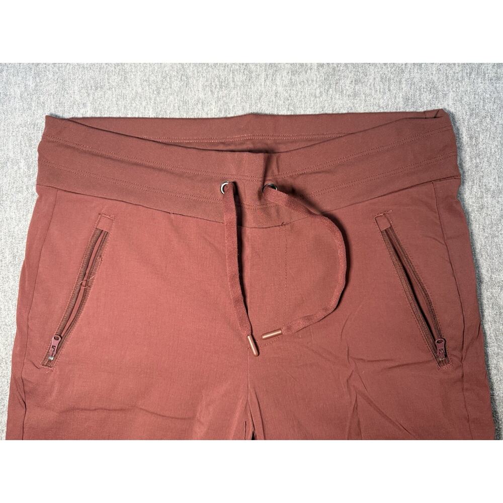 Members Mark Women’s Woven Trek Jogger-Size Medium/Burgundy/Cuffed Pants - Picture 6 of 13